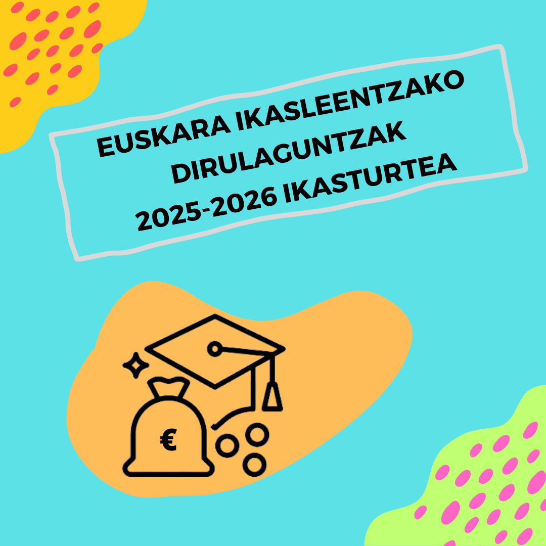 Euskara ikasleentzako dirulaguntzen lehenbiziko zatia banatu da